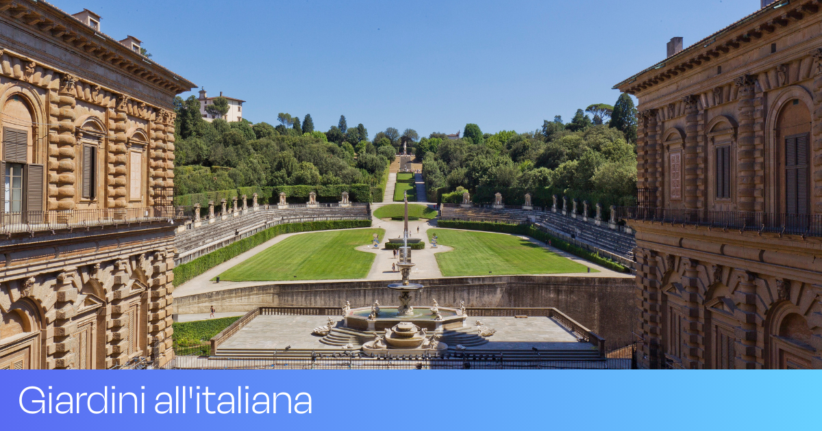 Giardini all’italiana caratteristiche e storia