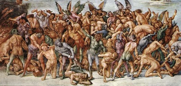 The devil in art: iconography and typical attributes