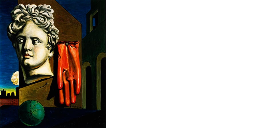 composizione metafisica giorgio de chirico