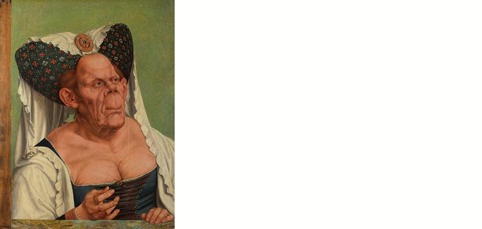 donna anziana o duchessa brutta quentin metsys