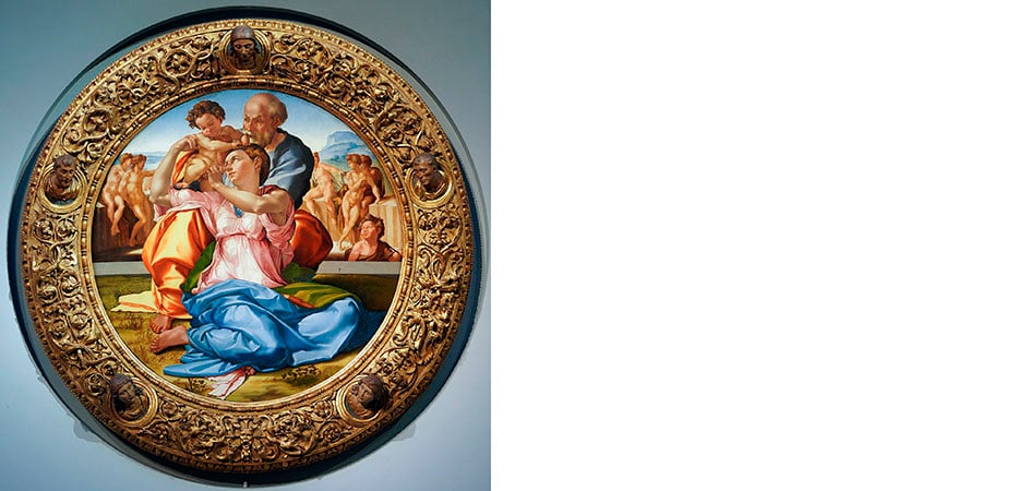 tondo doni michelangelo