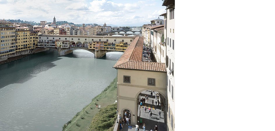 corridoio vasariano ponte vecchio