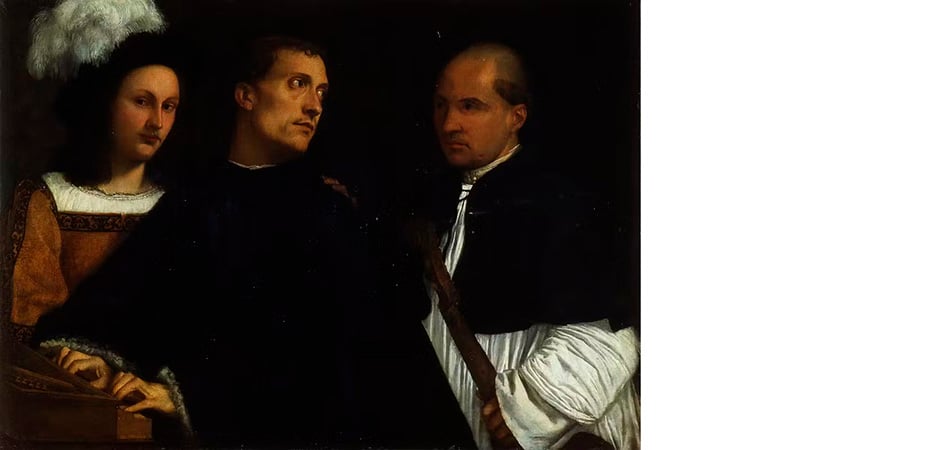 il concerto di tiziano galleria palatina palazzo pitti