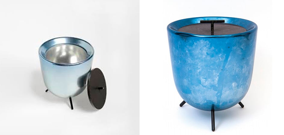 thermos portaghiaccio da tavolo bruno munari compasso d'oro