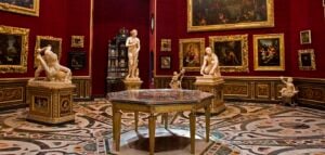 tribuna degli uffizi interno