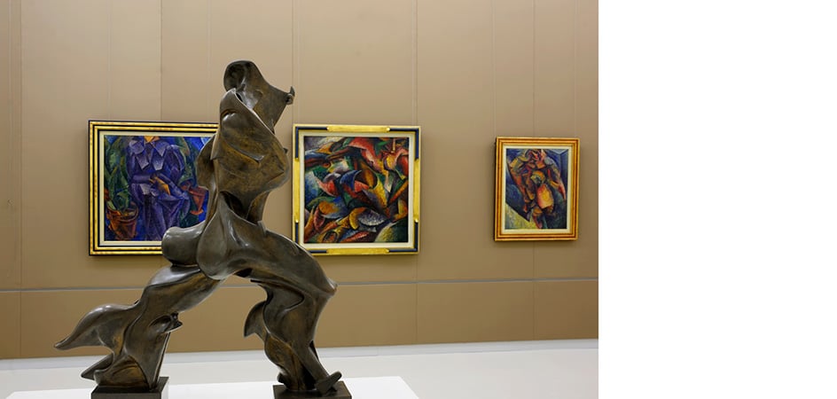 Forme uniche della continuità nello spazio Umberto Boccioni