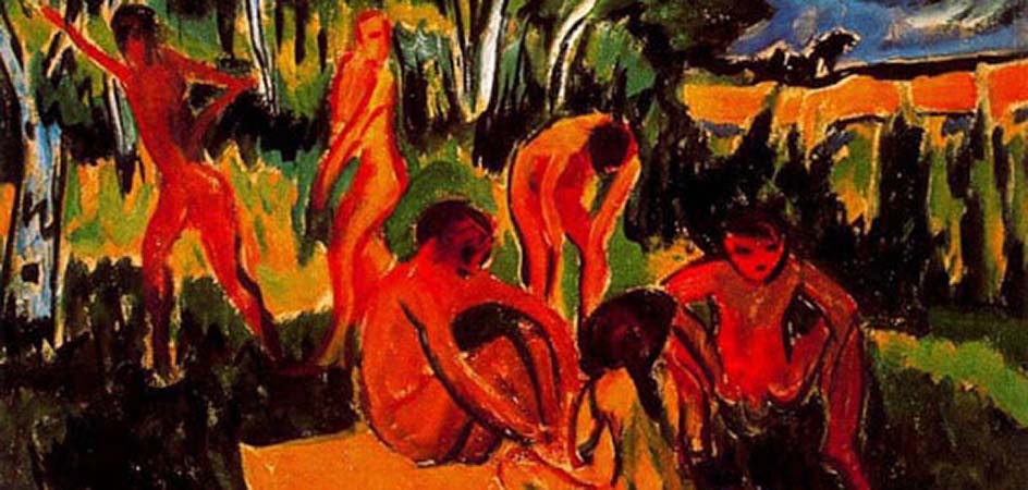 avanguardie artistiche novecento Plein air, 1910, Max Pechstein