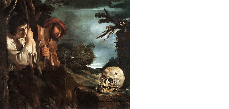et in arcadia ego guercino palazzo barberini roma