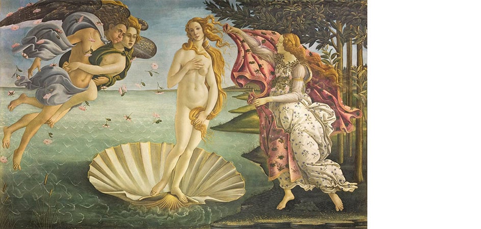 nascita di venere botticelli