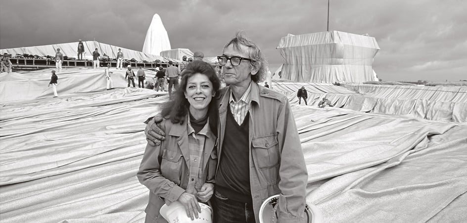 coppie famose nell’arte christo e jeanne claude