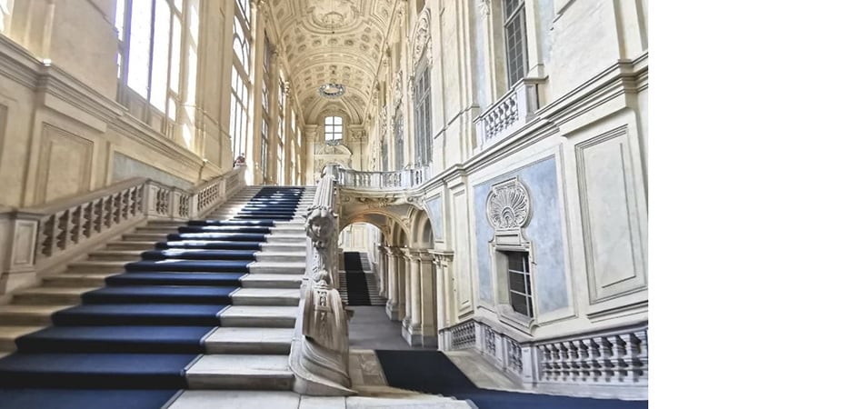 musei reali scala delle forbici di Juvarra