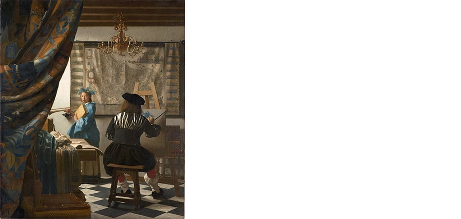 allegoria della pittura vermeer