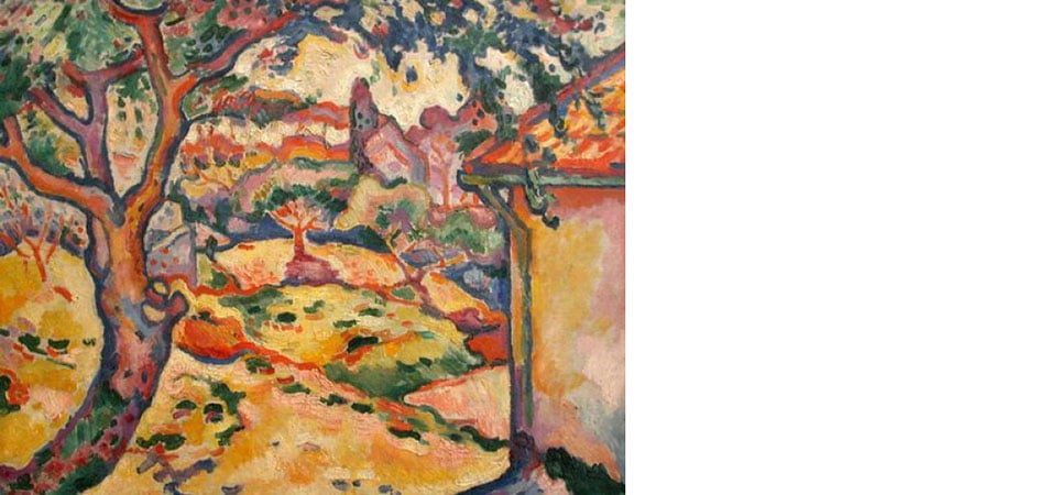  Albero di ulivo vicino all'Estaque di Braque furto d'arte famoso