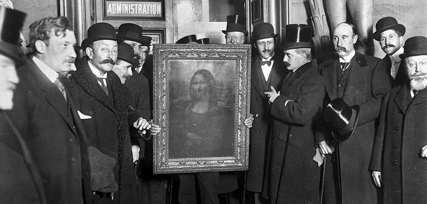 gioconda ritrovata louvre furto d'arte