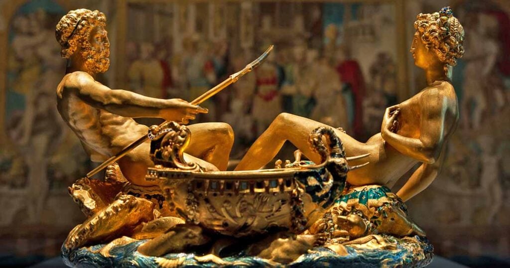 saliera di cellini furto d'arte famoso
