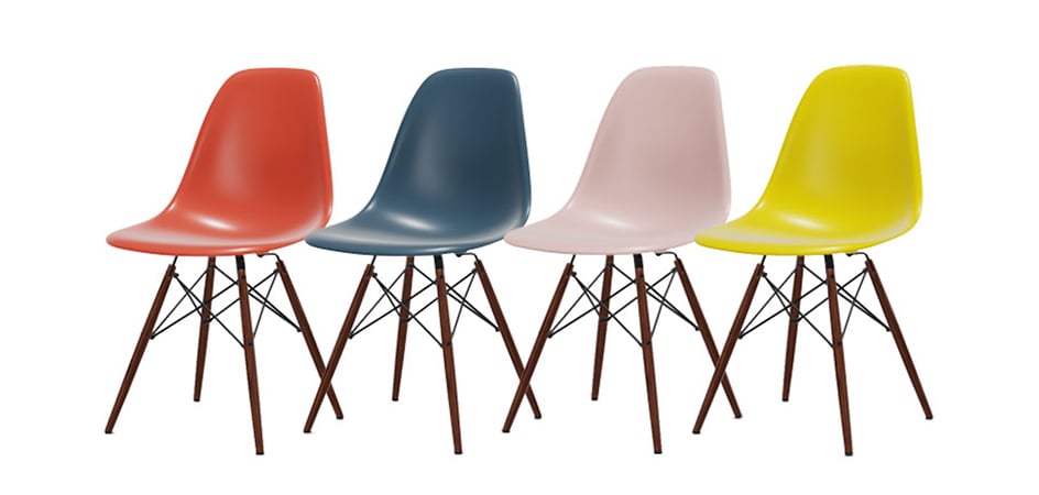 sedie di design famose plastic side dsw charles e ray eames