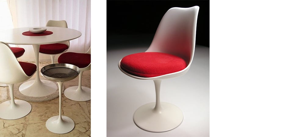 sedie di design famose tulip eero saarinen