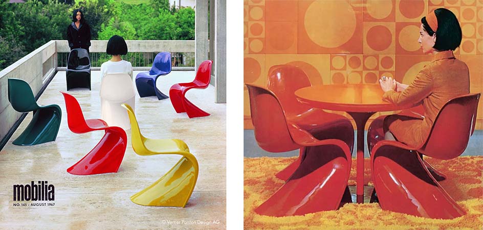 sedie di design famose panton chair verner panton